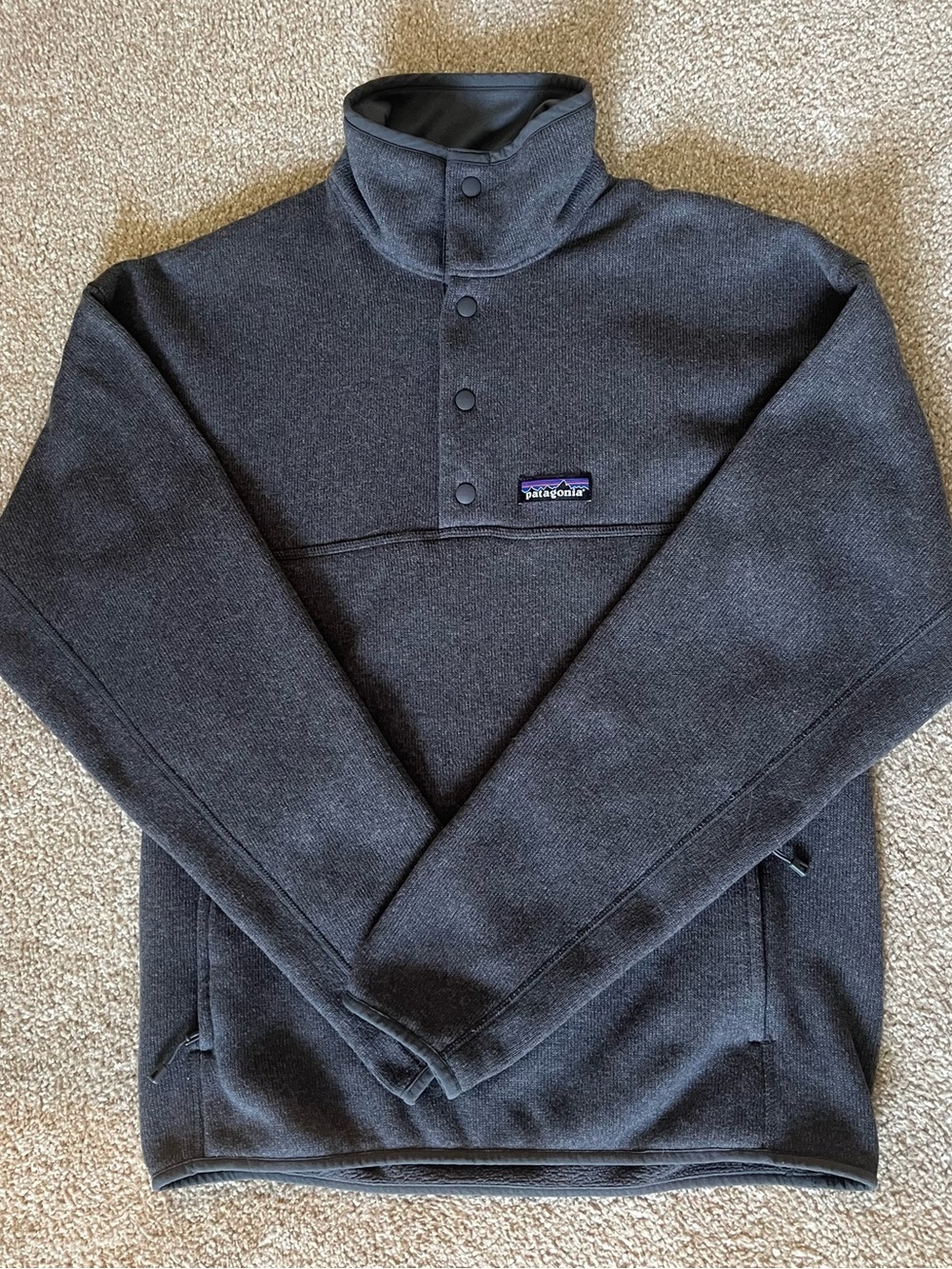 Patagonia Men’s Better Sweater Marsupial- Charcoal